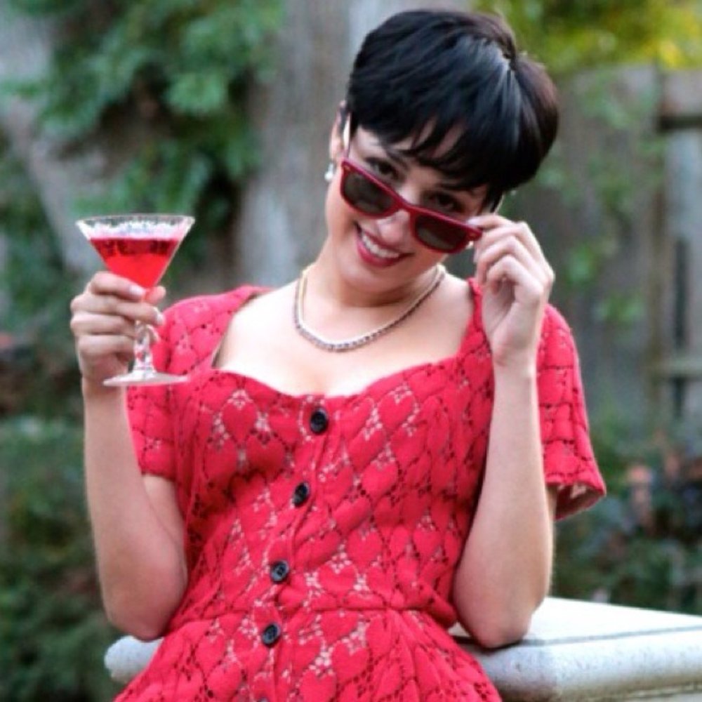 Bolongara Trevor Red Lace Bustle Dress -All Saints - Picture 3 of 4
